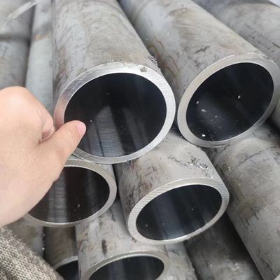 สไตล์การติดตั้งยืดหยุ่น Hydraulic Cylinder Rod Chrome Plated 12 นิ้ว Threaded
